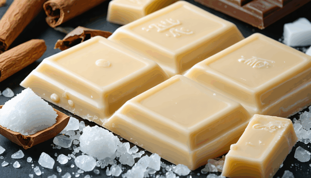 découvrez les secrets du chocolat blanc : sa douceur apparente cache une composition surprenante. explorez ses ingrédients et leurs effets.