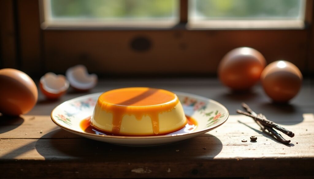 Crème caramel à l’ancienne : le goût authentique et la douceur d’hier