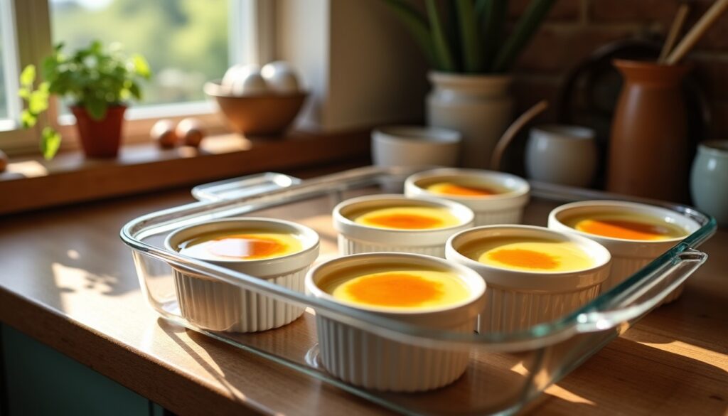 Œufs au lait en bain-marie : la recette facile pour une douceur fondante irrésistible