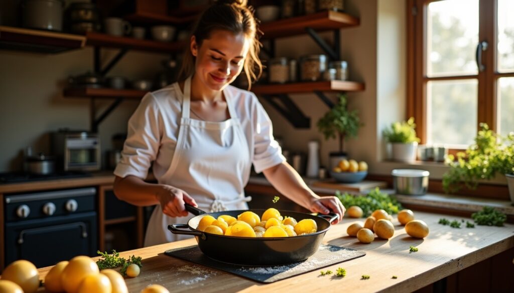 Délices Sarladais : Maîtrisez l'Art de la Pomme de Terre à la Sarladaise en Toute Simplicité