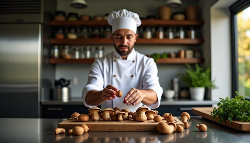 "Mystère culinaire : pourquoi les chefs adorent cuisiner les trompettes de la mort"