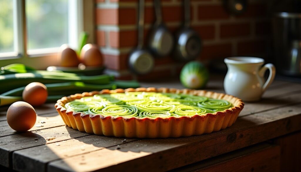 "Tarte aux poireaux : pourquoi cette recette d'antan enchante toujours les gourmets"