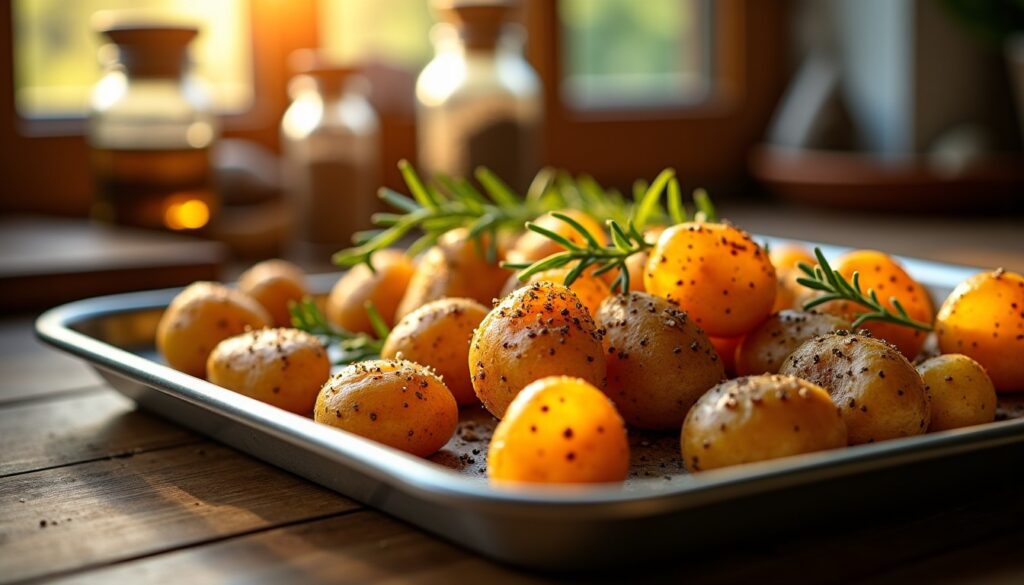 "Pommes de terre grenailles au four : l'astuce secrète pour les rendre ultra croustillantes"