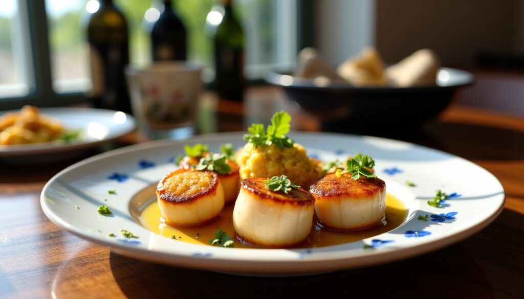 "Coquilles Saint-Jacques à la bretonne : le secret caché des chefs pour sublimer votre plat"