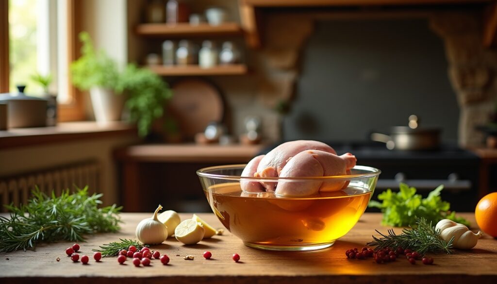 Préparer un poulet au vin jaune la veille : astuces pour préserver toutes les saveurs