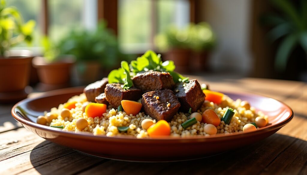Quel morceau de bœuf choisir pour un couscous tendre et savoureux ?