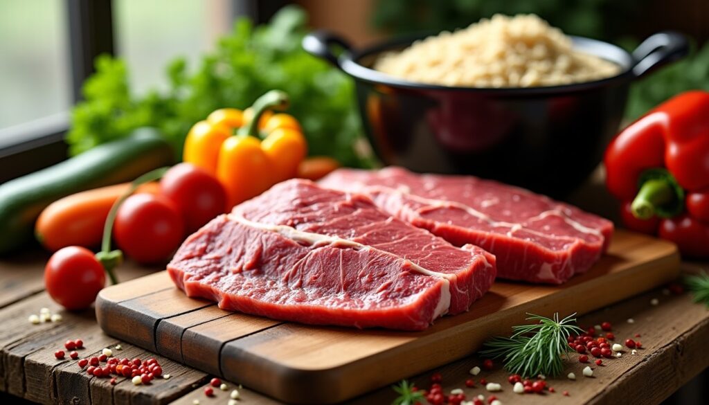 Choisir la viande de bœuf idéale pour un couscous tendre et plein de saveurs