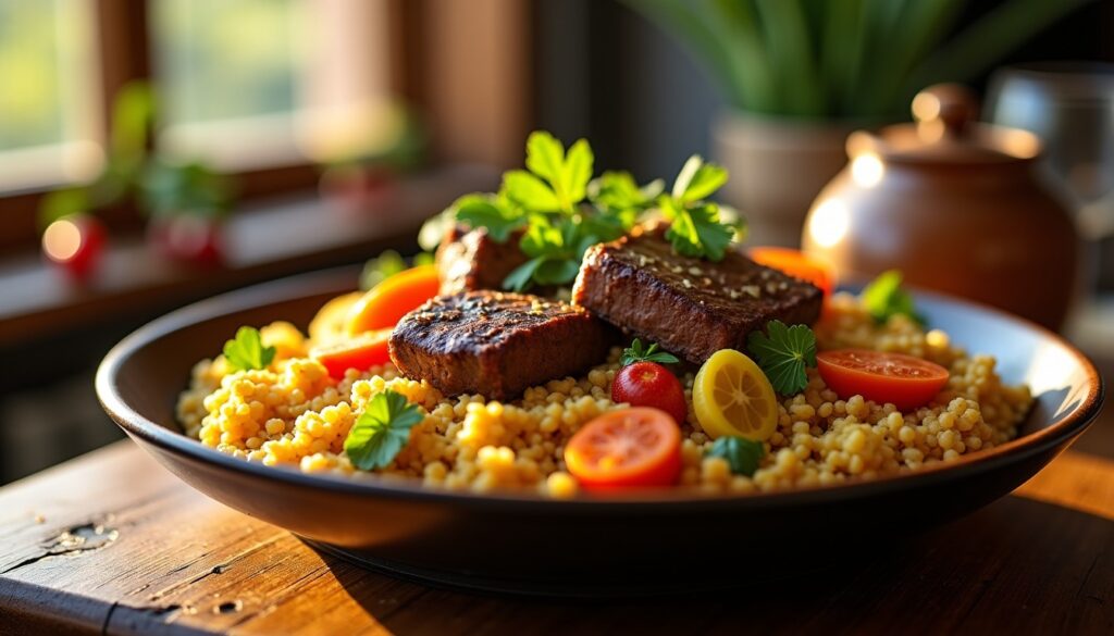 Les morceaux de bœuf parfaits pour un couscous tendre et plein de saveurs